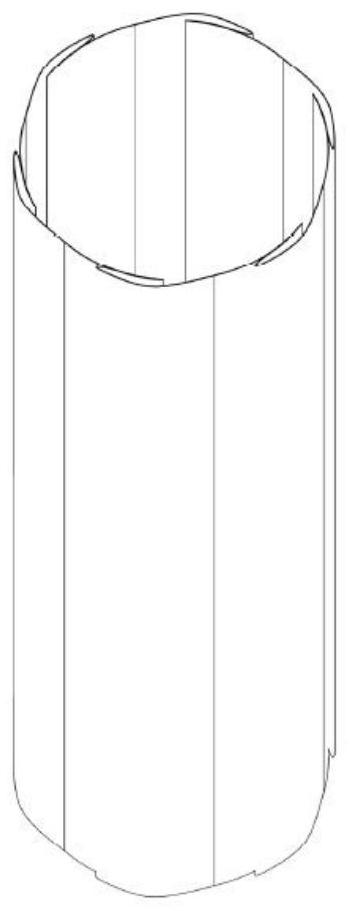 Airbag and interlaced elastic plate mixed hemostatic structure and hemostatic device