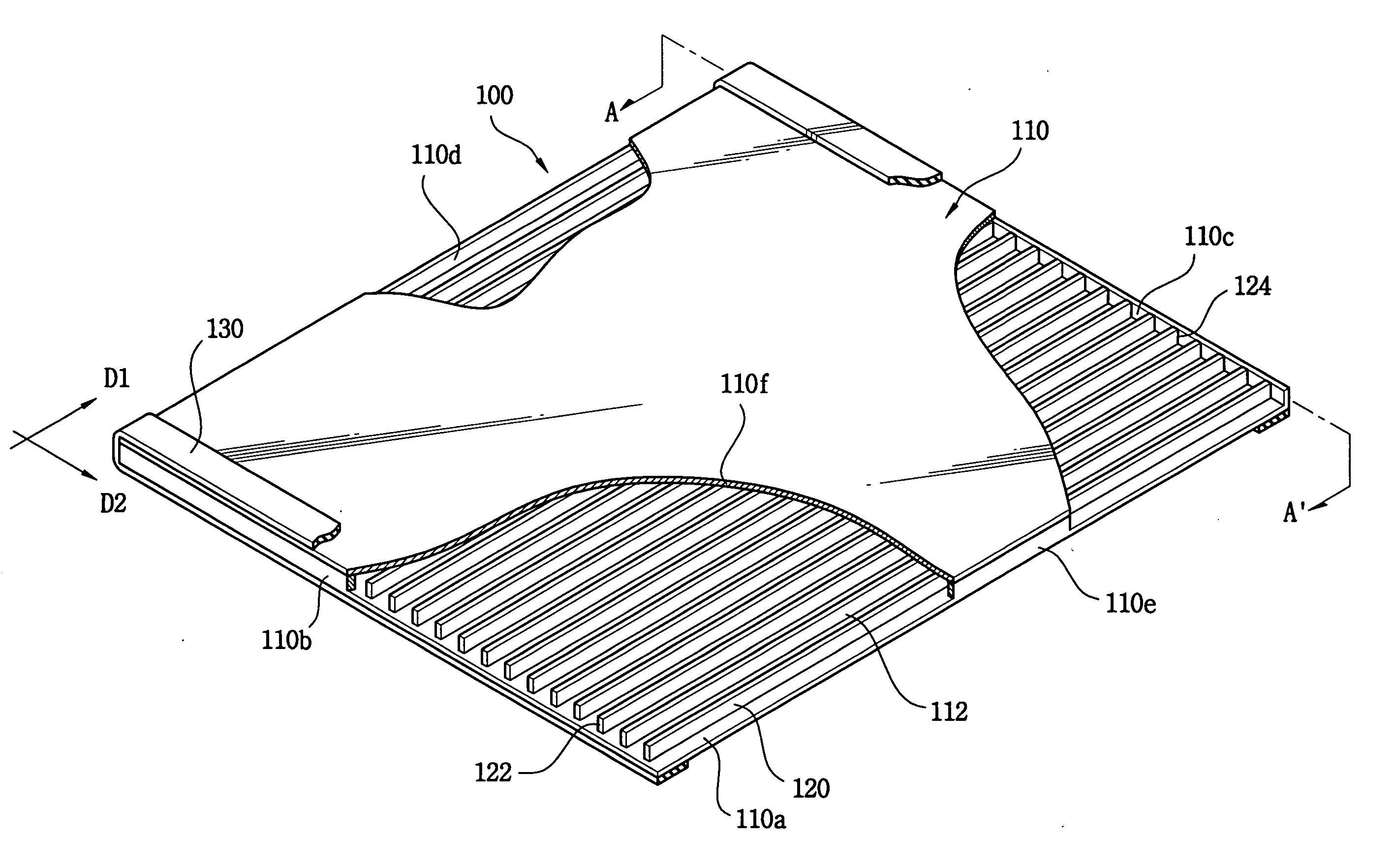 Surface light source device, method of manufacturing the same, backlight assembly and liquid crystal display apparatus having the same