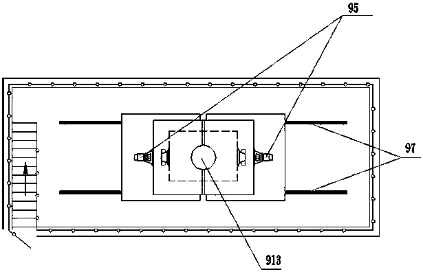 Valve high-temperature high-pressure environment vertical arrangement test system