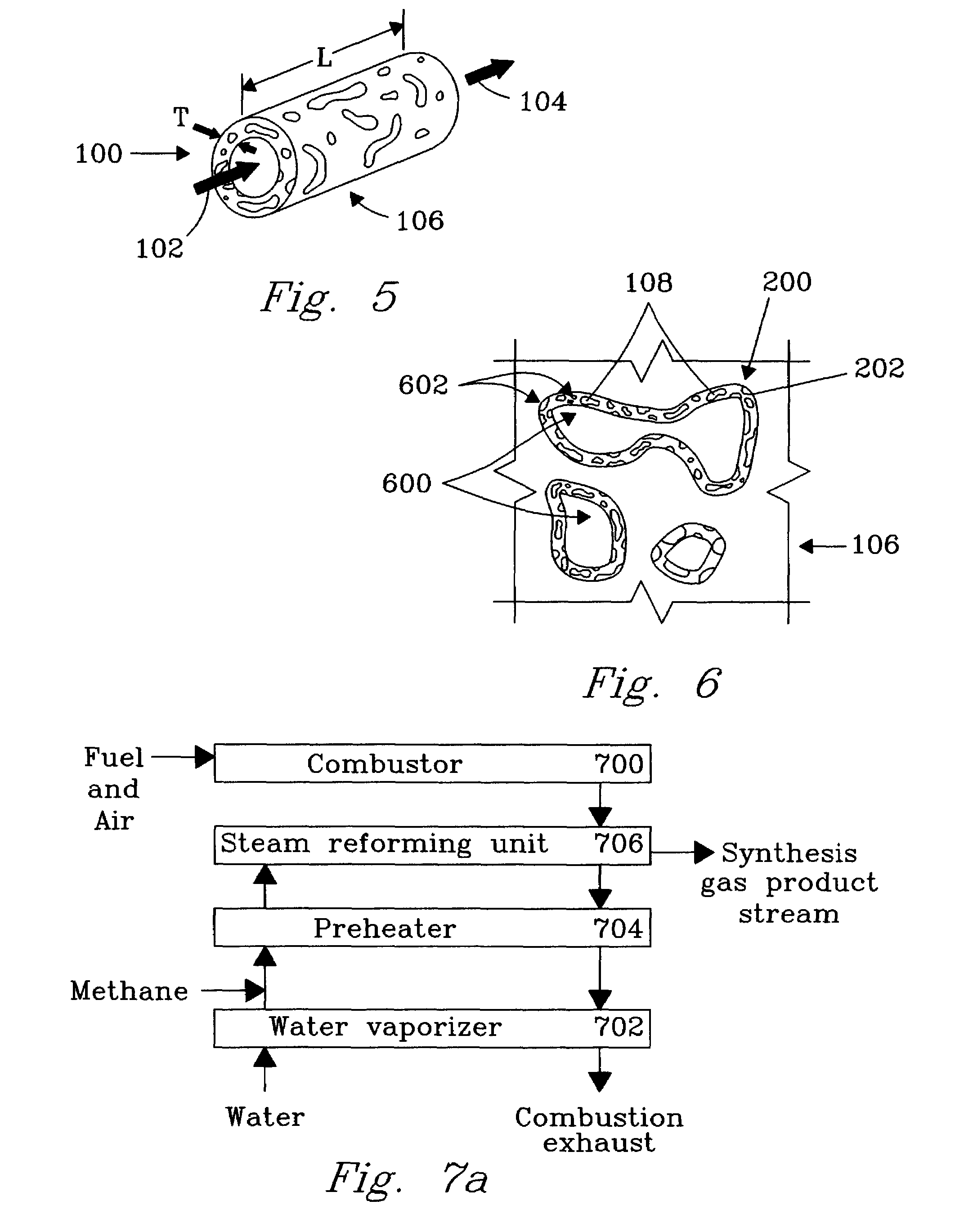 Chemical reactor for gas phase reactant catalytic reactions