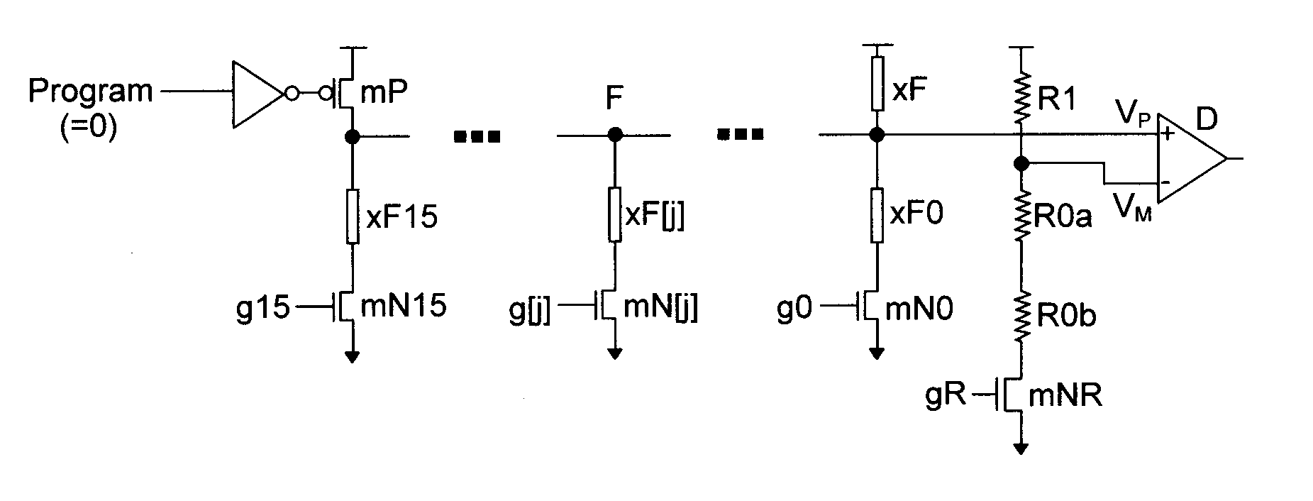 Low voltage programmable eFuse with differential sensing scheme