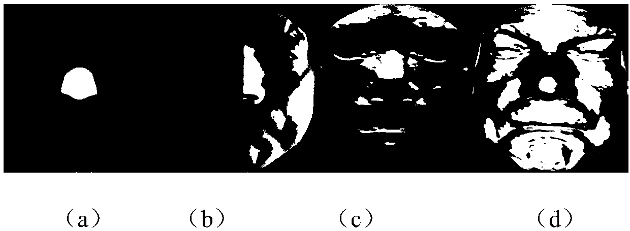 Surface normal component graph neural network representation-based three-dimensional face recognition method