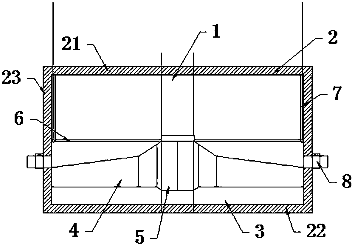 Sucker rod blowout-preventing, self-sealing, paraffin scraping and flow guiding device