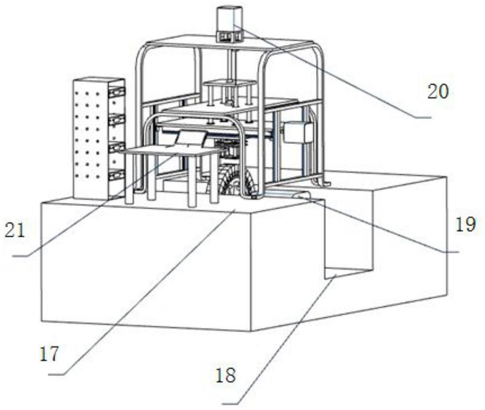 Three-dimensional electric suspension multi-physical-field parameter testing system