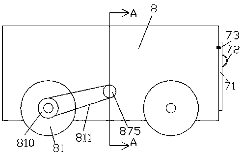 Automatic-control municipal road tamping device