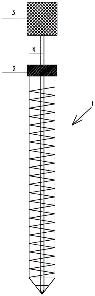 Multi-point feeder for inserting reinforcement cage after drilling and grouting piles and its application method