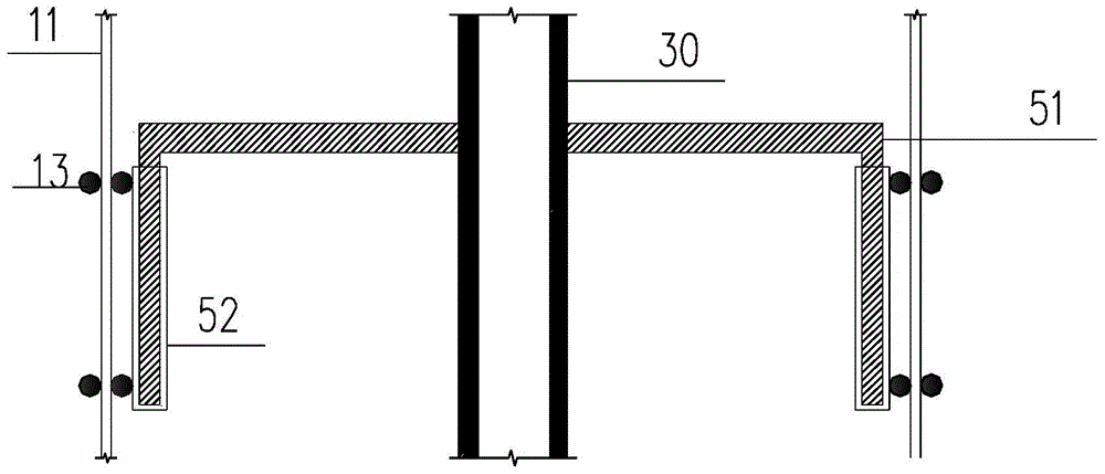 Multi-point feeder for inserting reinforcement cage after drilling and grouting piles and its application method