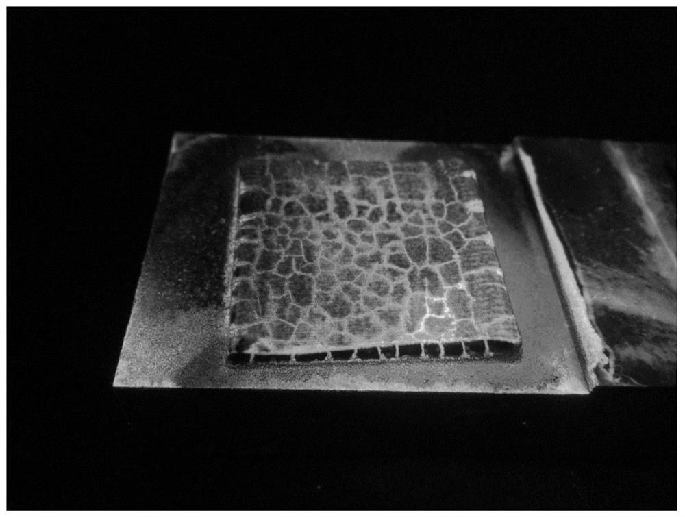 A kind of tial+ti  <sub>2</sub> Method for preparing alnb composite material by laser melting deposition