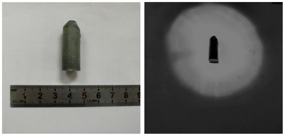 A kind of tial+ti  <sub>2</sub> Method for preparing alnb composite material by laser melting deposition