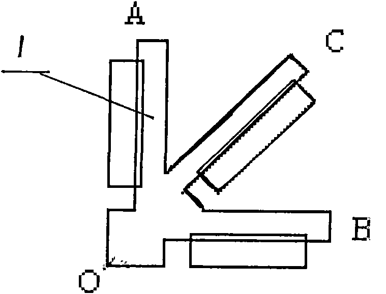 Novel inductive strain rosette