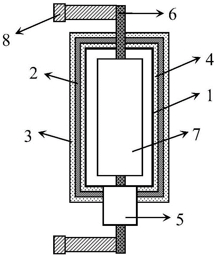 A device for ensuring normal operation of sacrificial anode