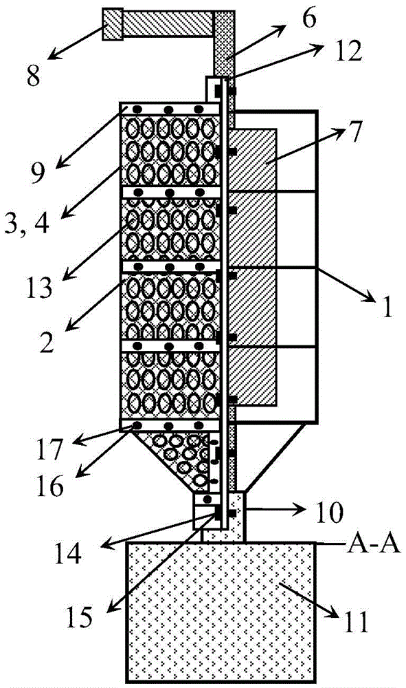 A device for ensuring normal operation of sacrificial anode