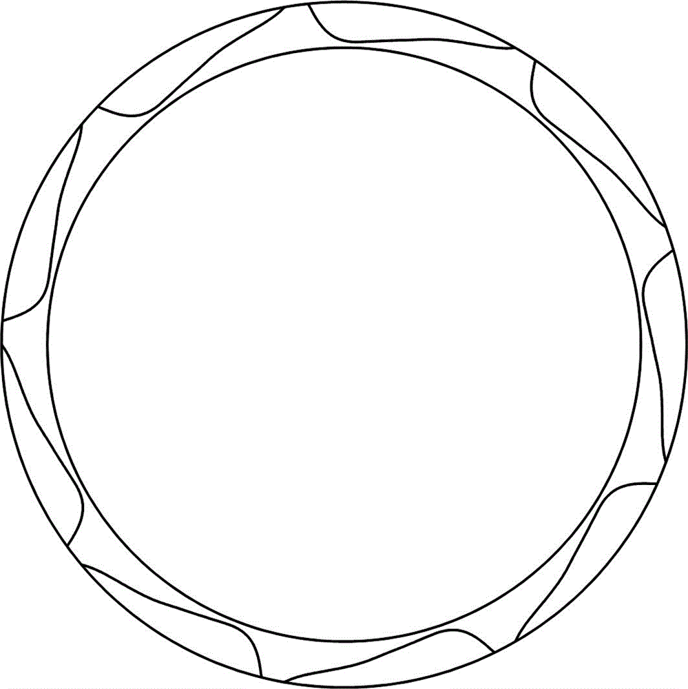 Mechanical seal with shallow slots