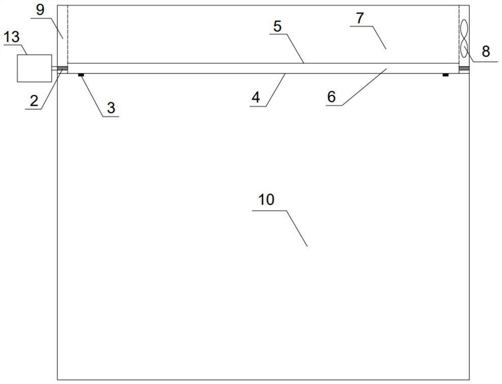 Embedded replaceable local exhaust device and exhaust system for experiment table