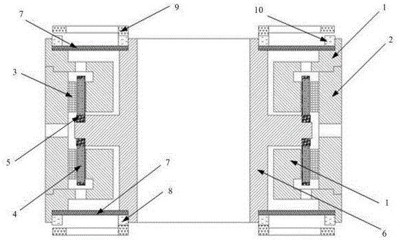 A Symmetrical Electromagnetic Actuator