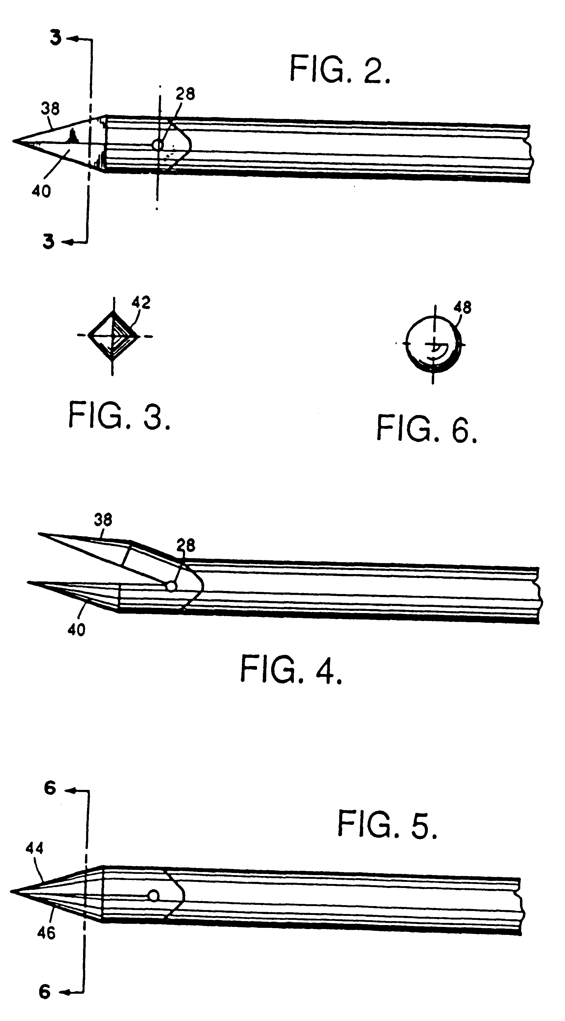 Insertable suture passing grasping probe and methodology for using same