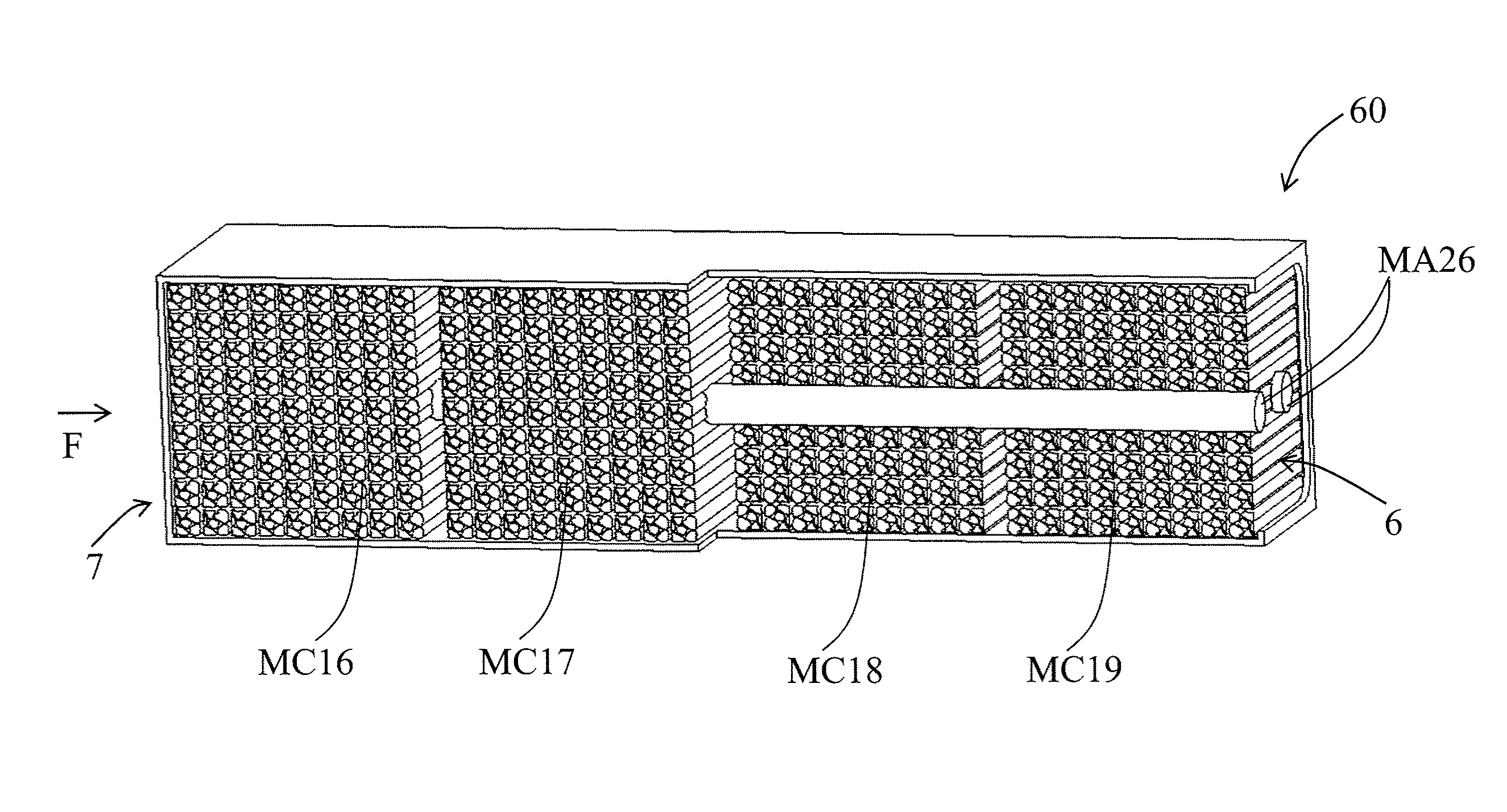 Magnetocaloric element