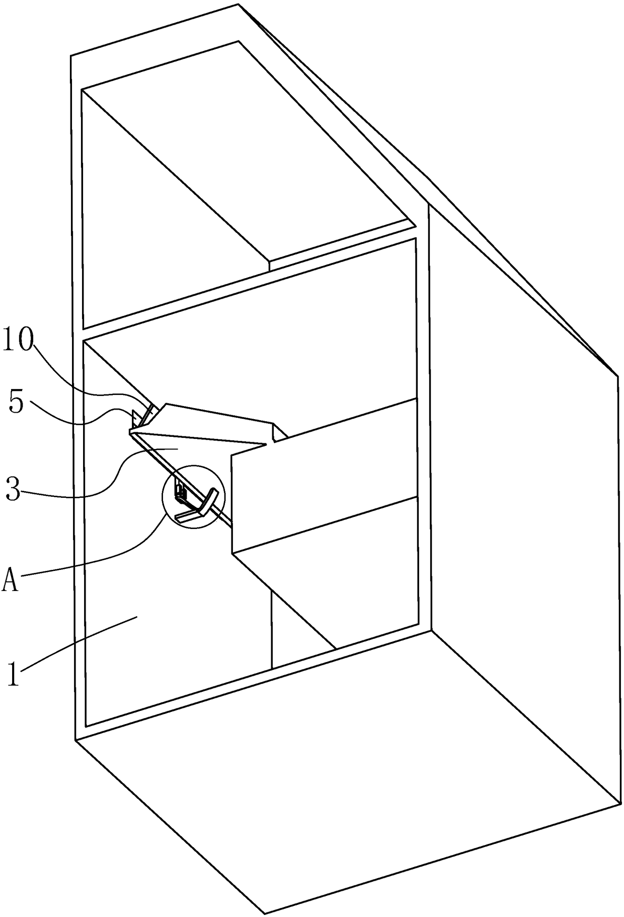 One-way loading paper printer case