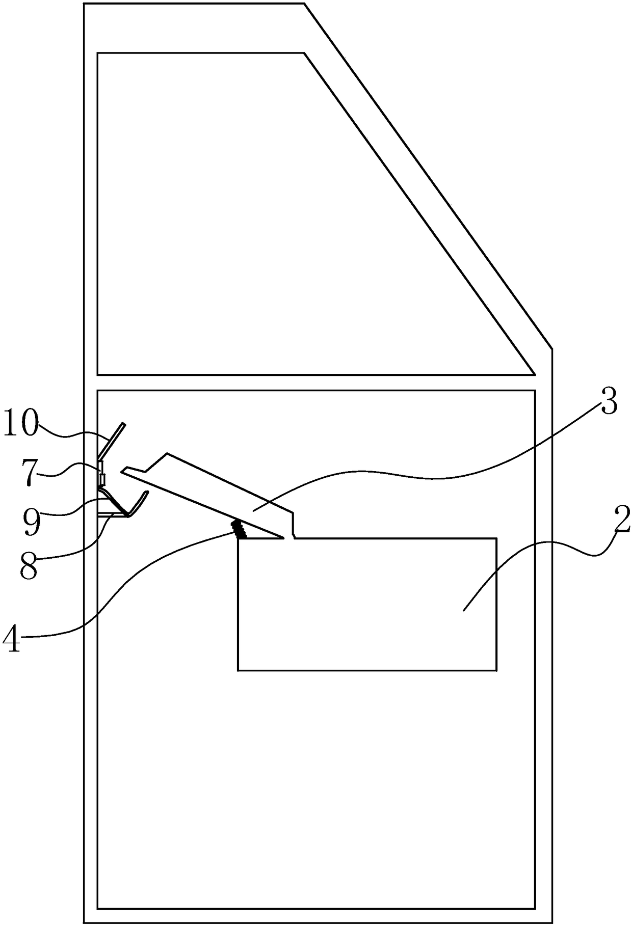 One-way loading paper printer case