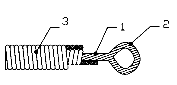 Flexible shaft apparatus for medical treatment and application thereof