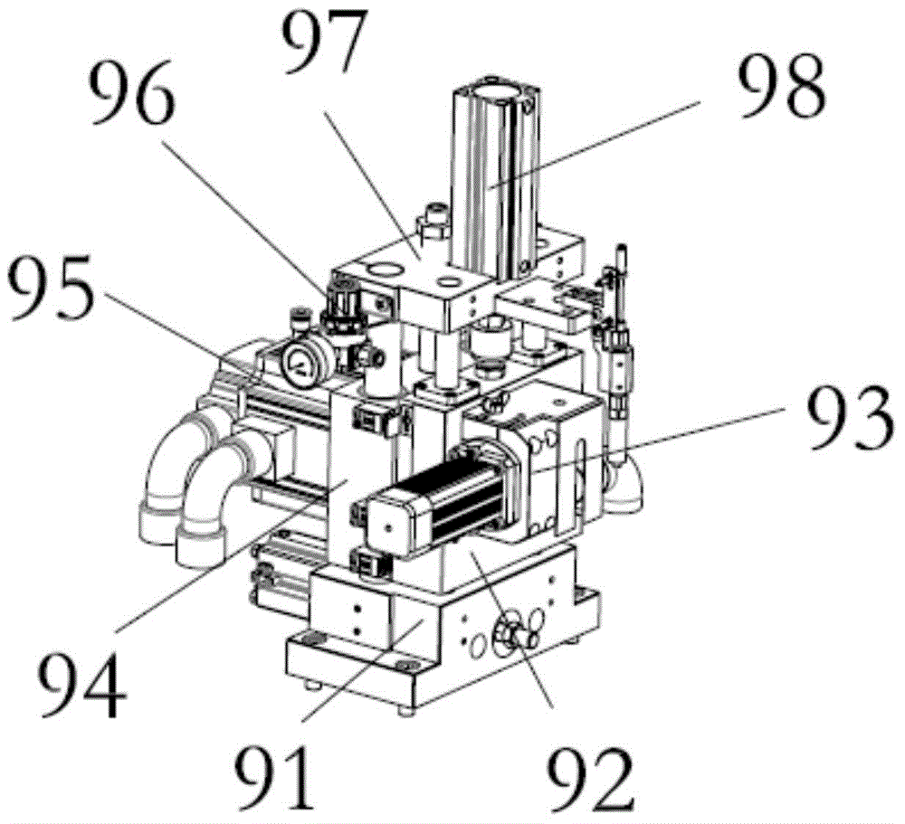 Mini-sized vertical slot milling machine