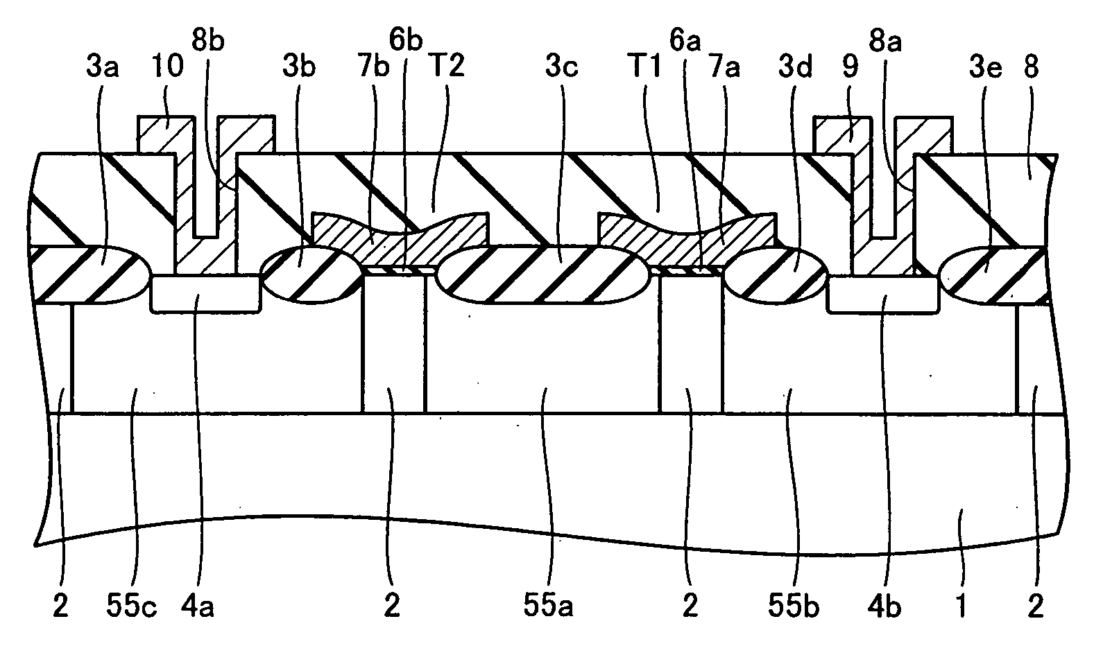 Semiconductor device including a high-breakdown voltage MOS transistor