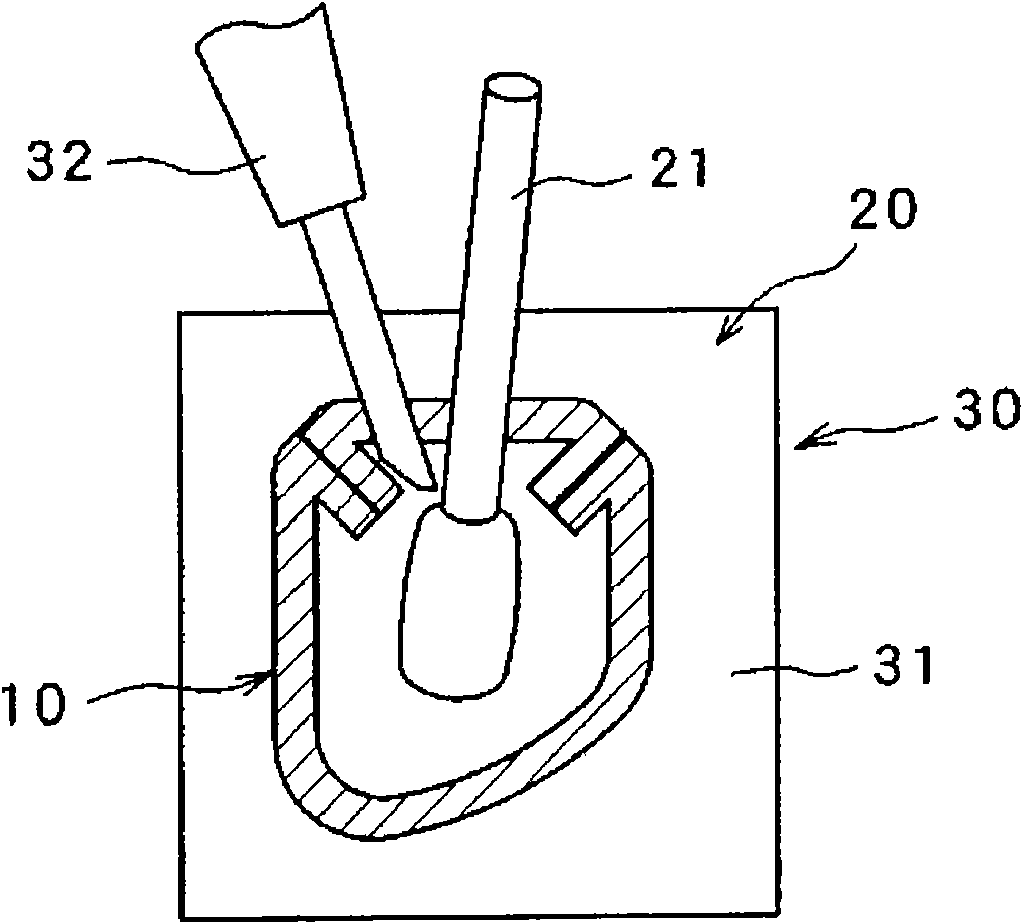 Skin material for skin-integrated foam molding