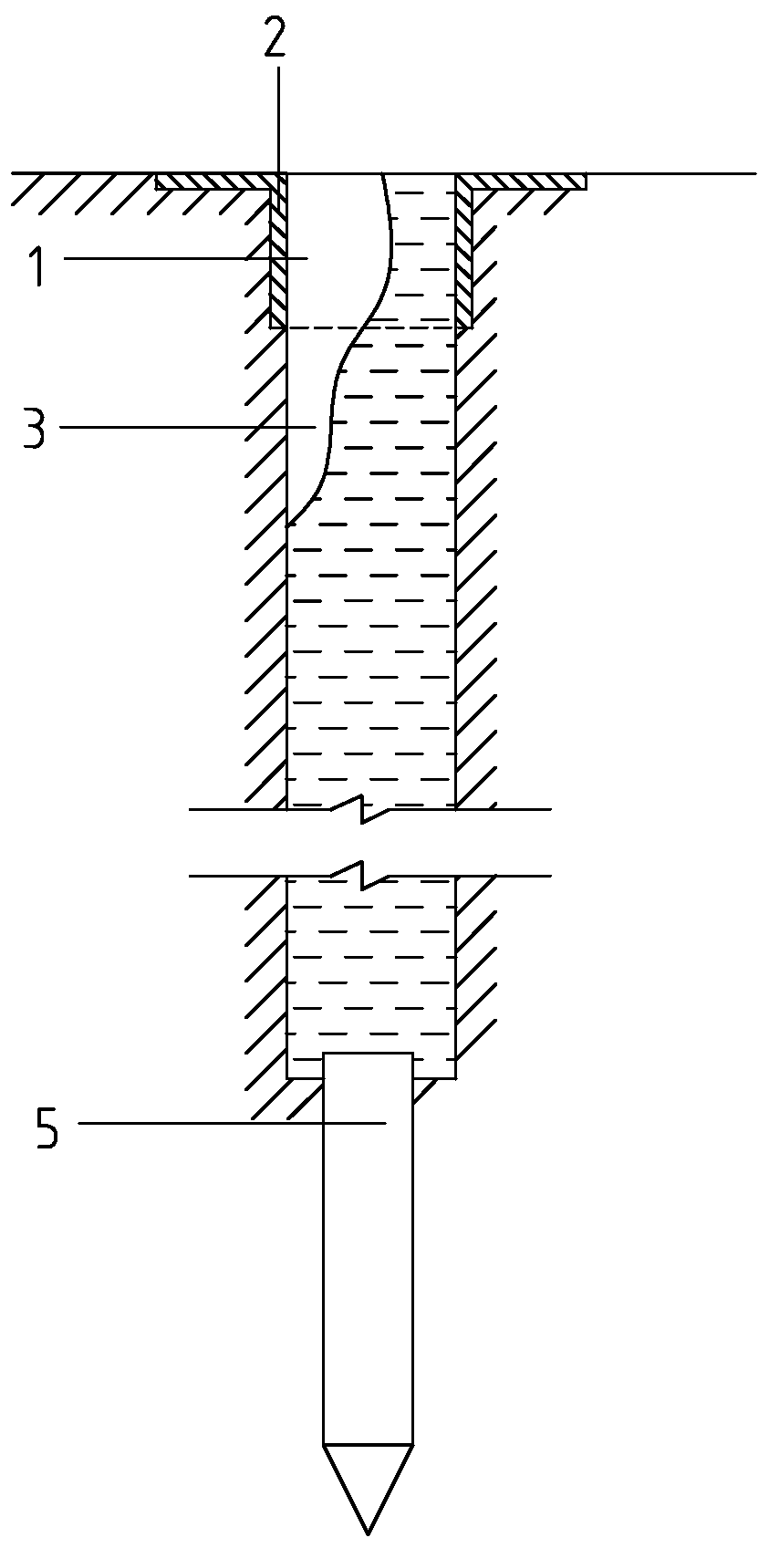 A high-precision underground wall construction method