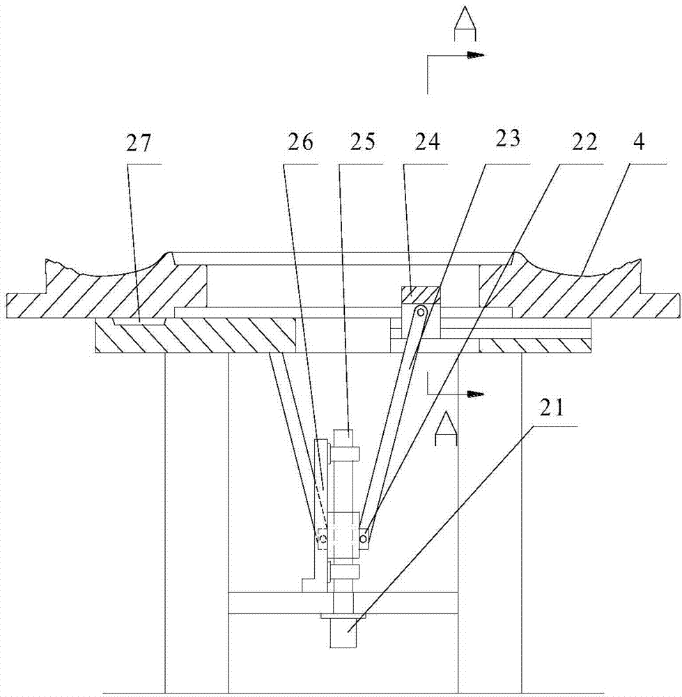 Tire mold side plate automatic centering and reordering device and reordering method