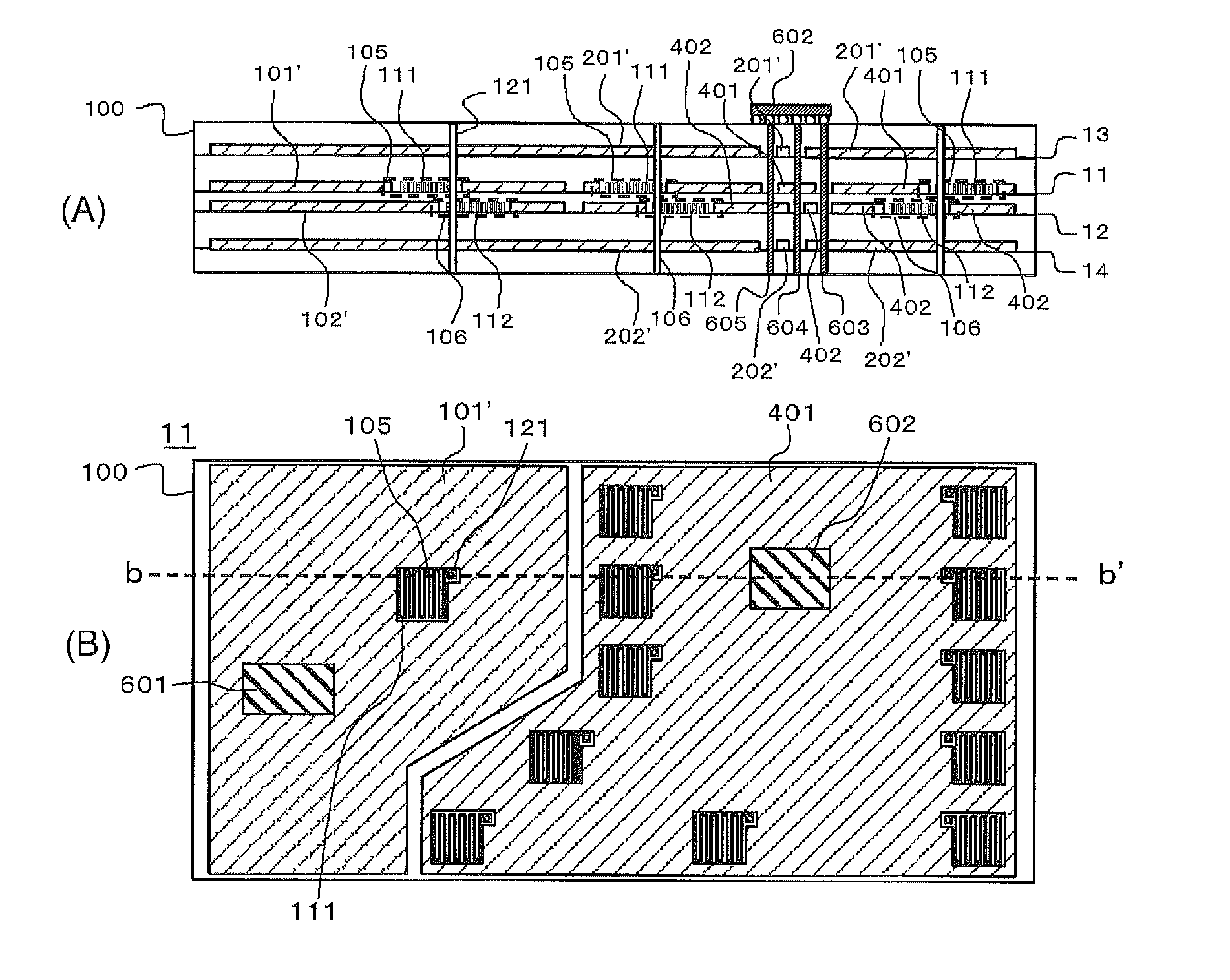 Structural body and interconnect substrate