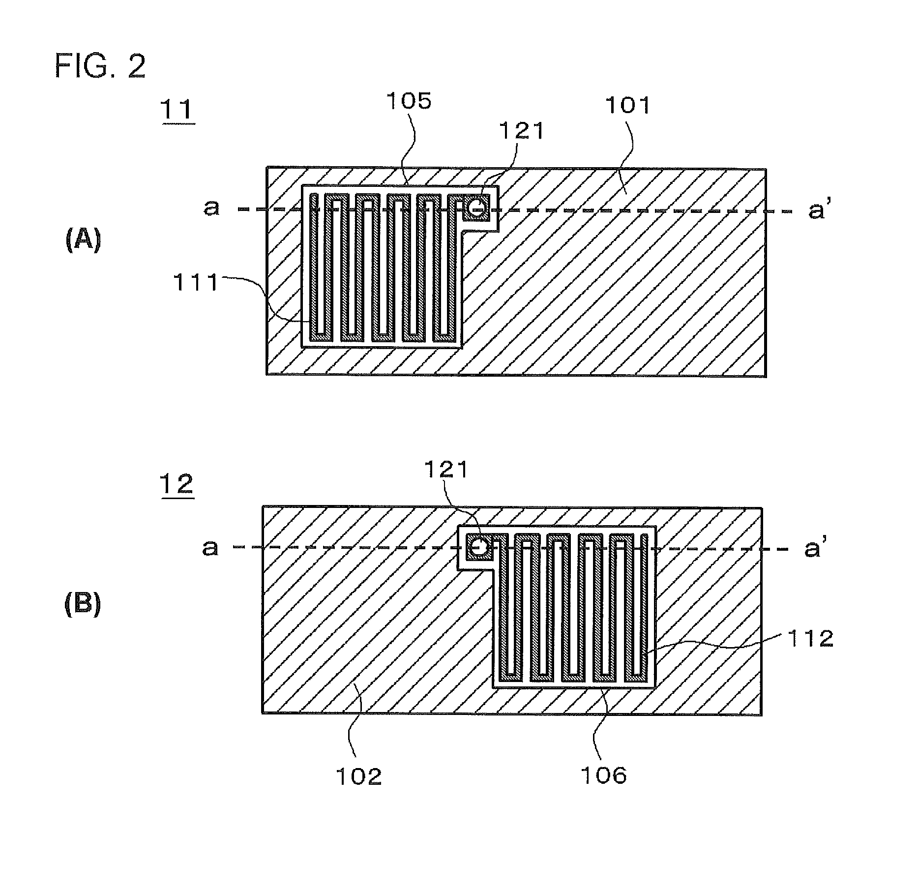 Structural body and interconnect substrate