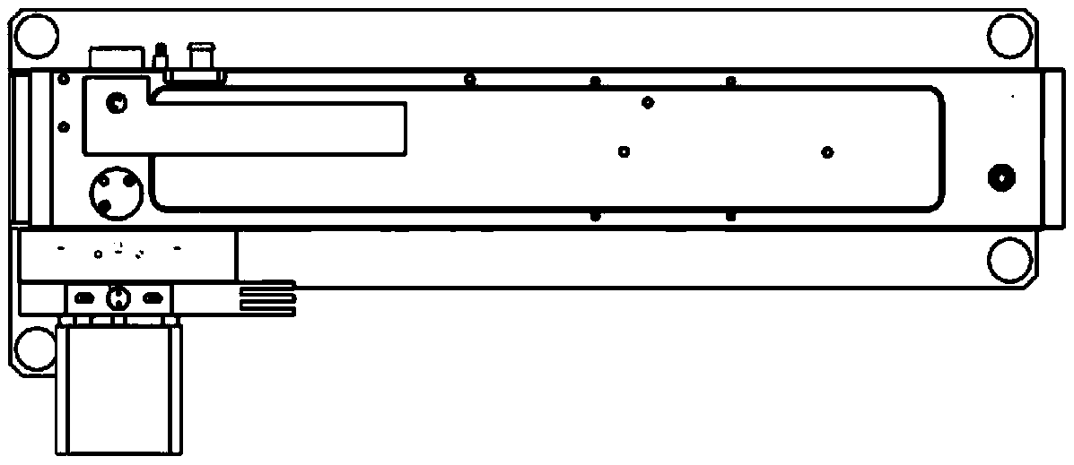 Long optical path trace toxic and harmful gas detecting device