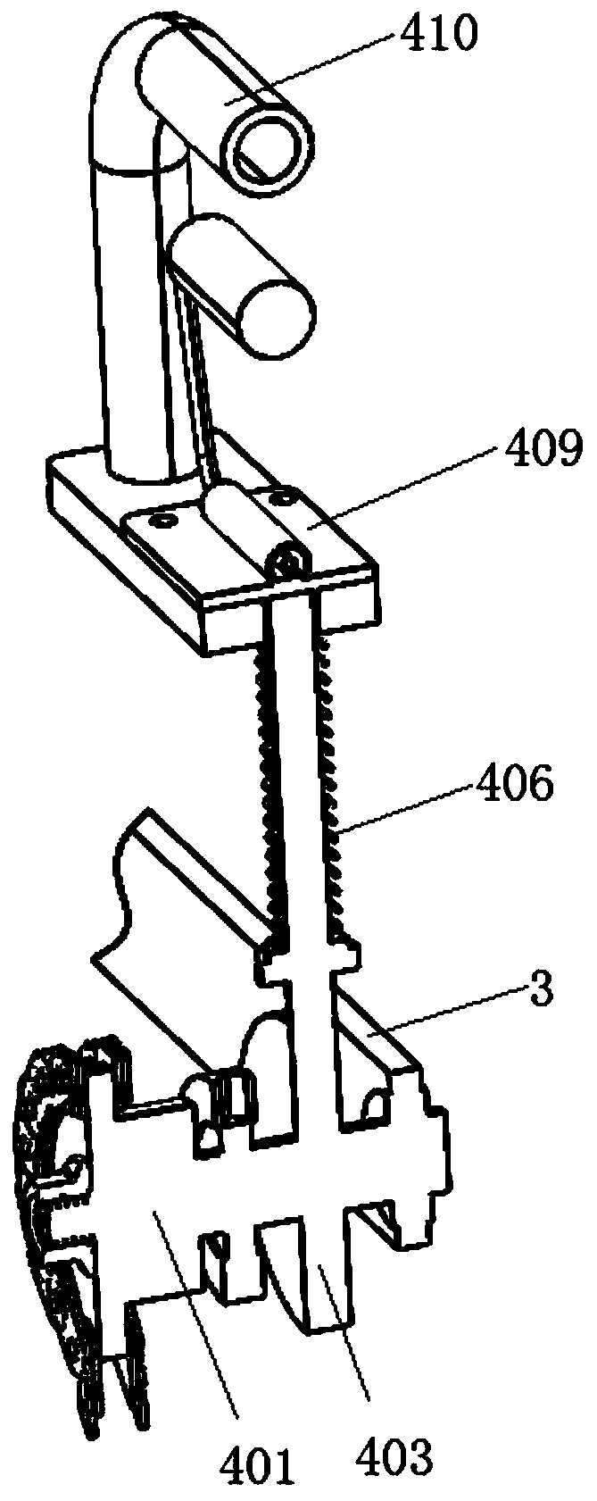 Assistant walking machine suitable for crippled person and use method