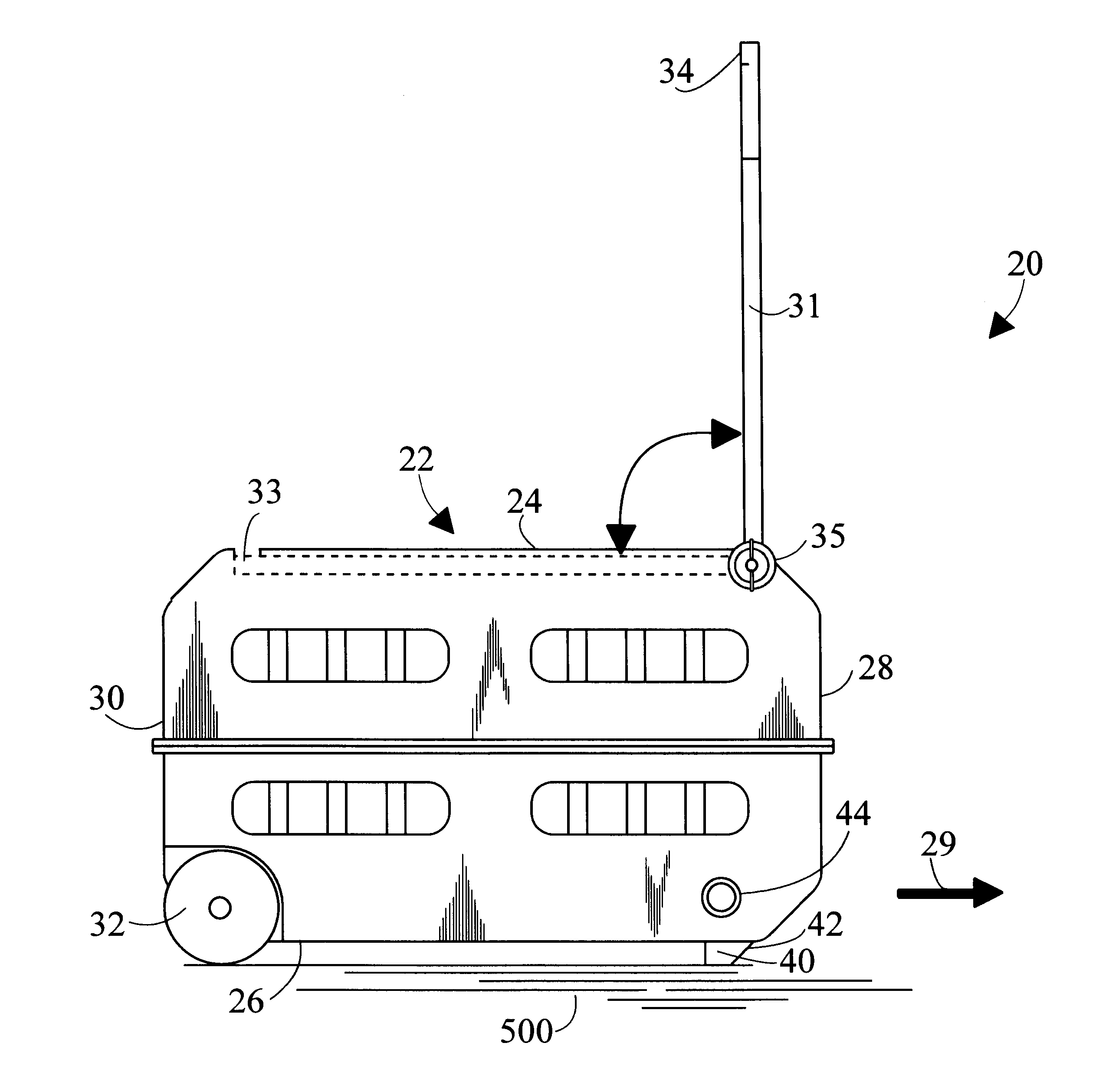 Rollable pet carrier and method of use
