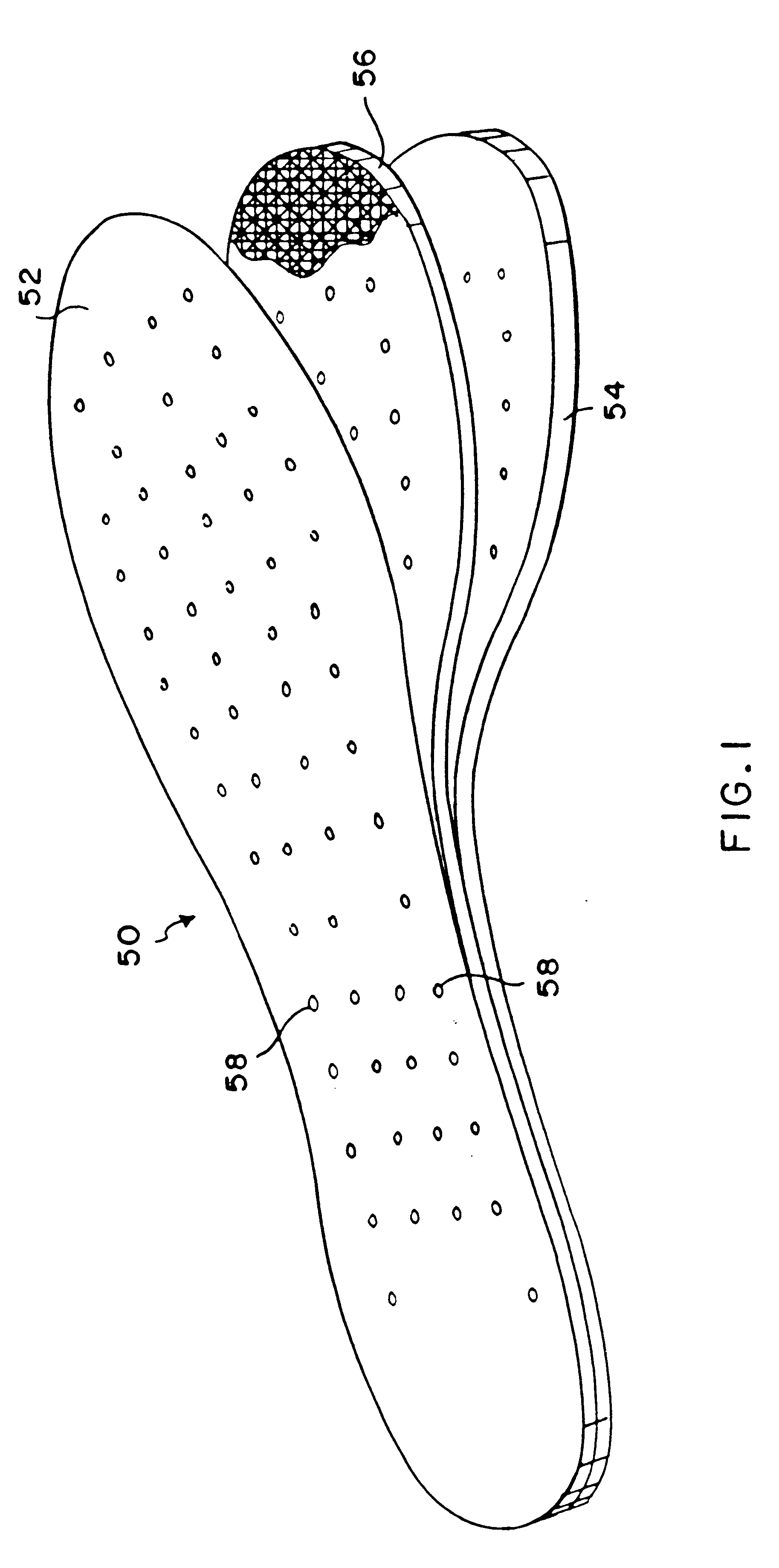 Flexible magnetic insole