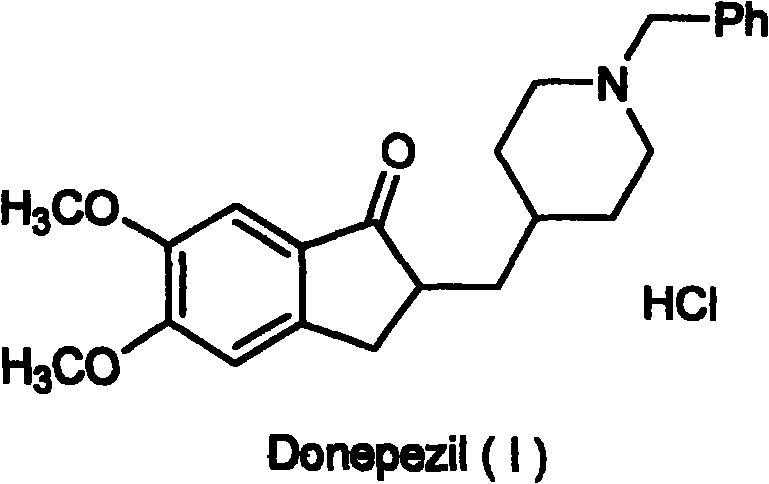 Novel donepezil synthesis process