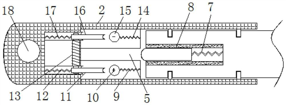 Anti-collision mechanism for parking lot barrier gate rod and application of anti-collision mechanism