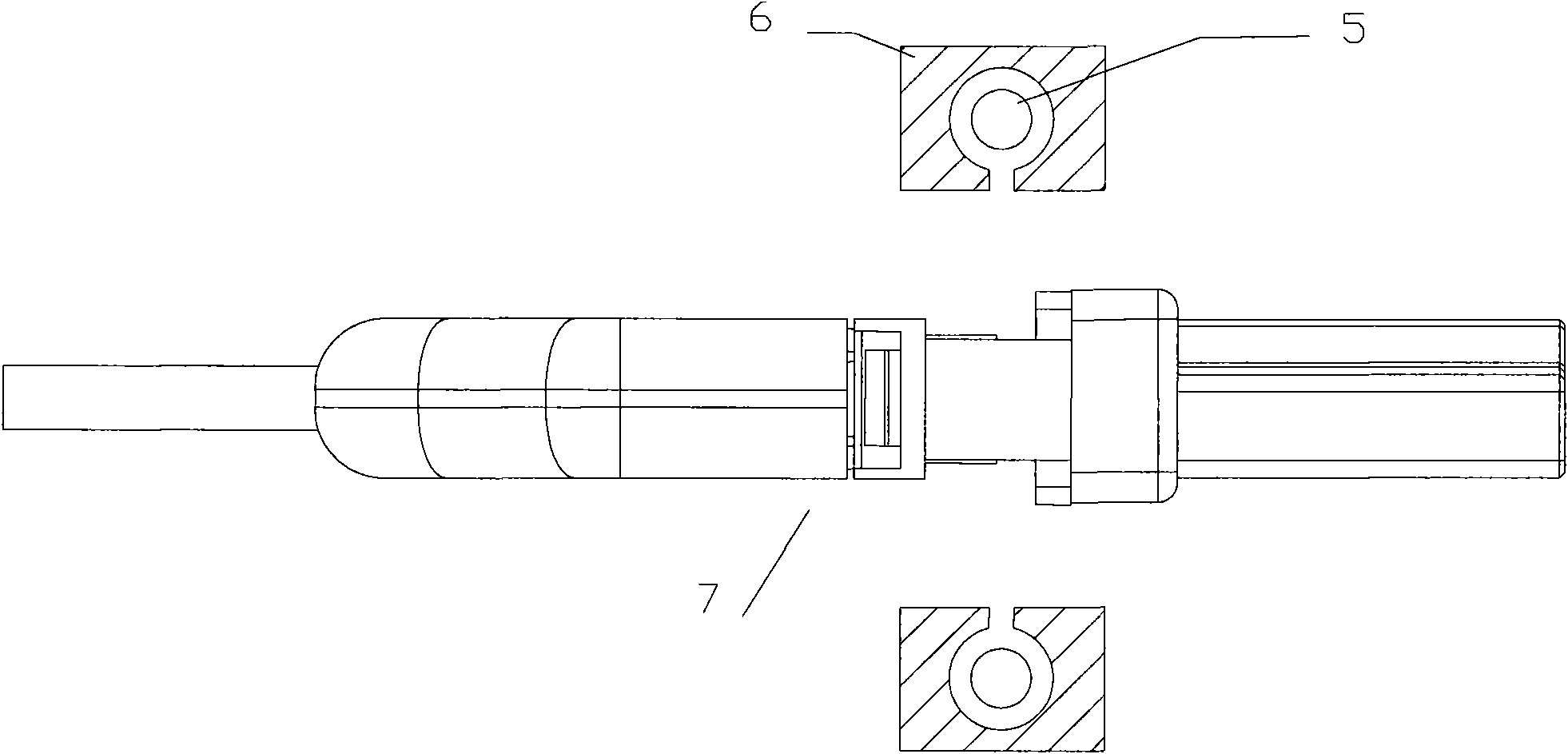 Infrared welding process for connecting data interface connector and data wire part