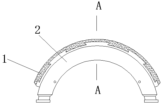 Brake shoe in drum brake