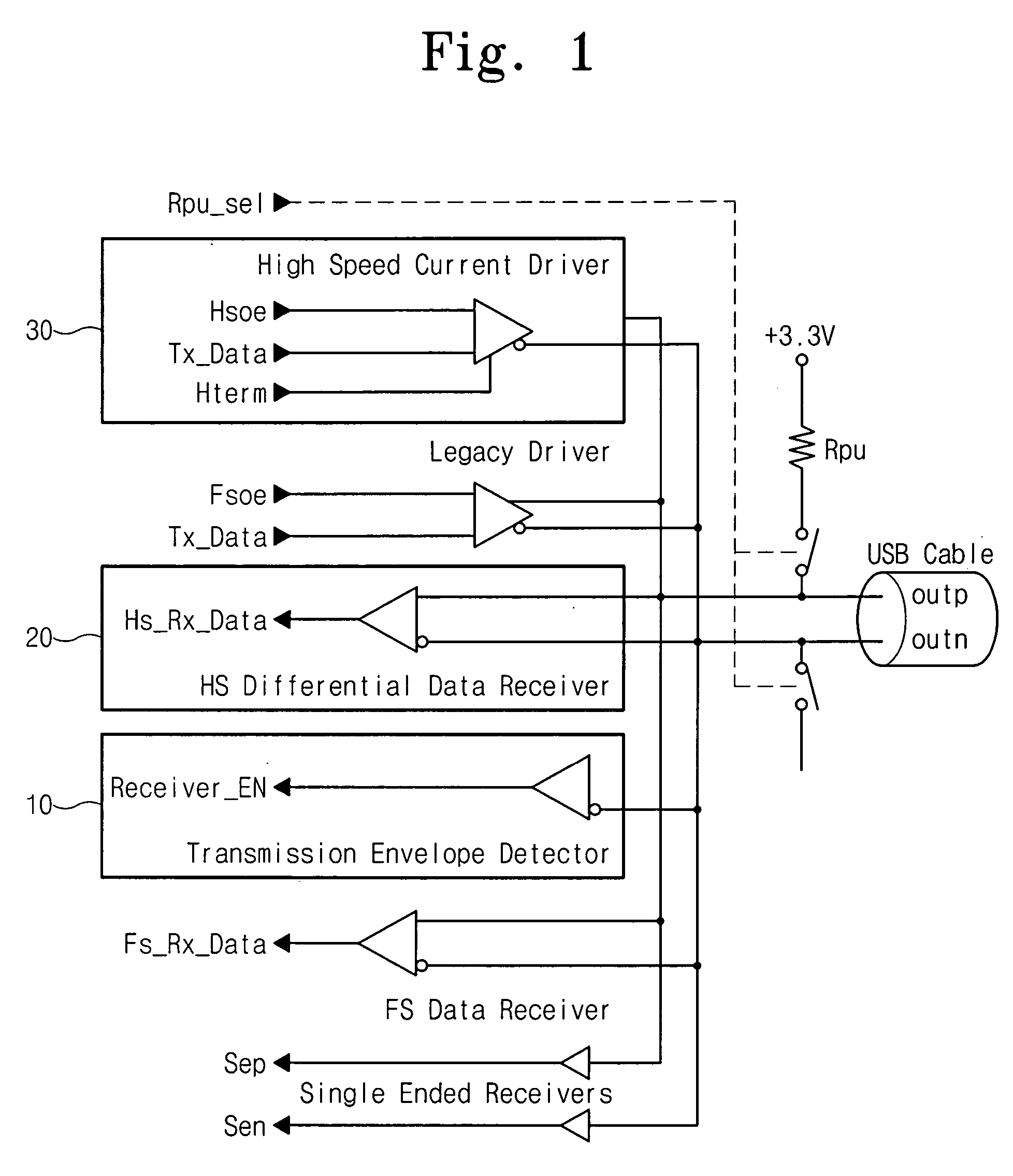 High speed analog envelope detector