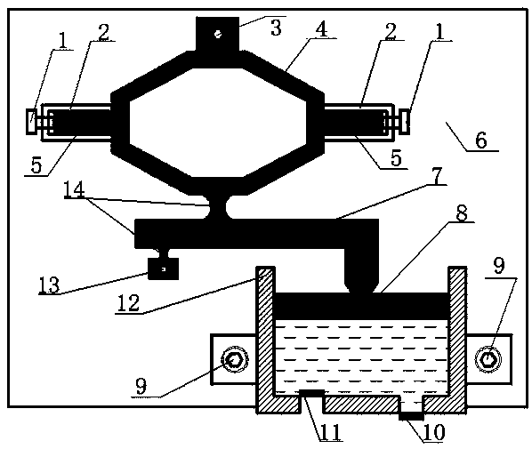 Piezoelectric stack micro-pump based on triangle and lever principle