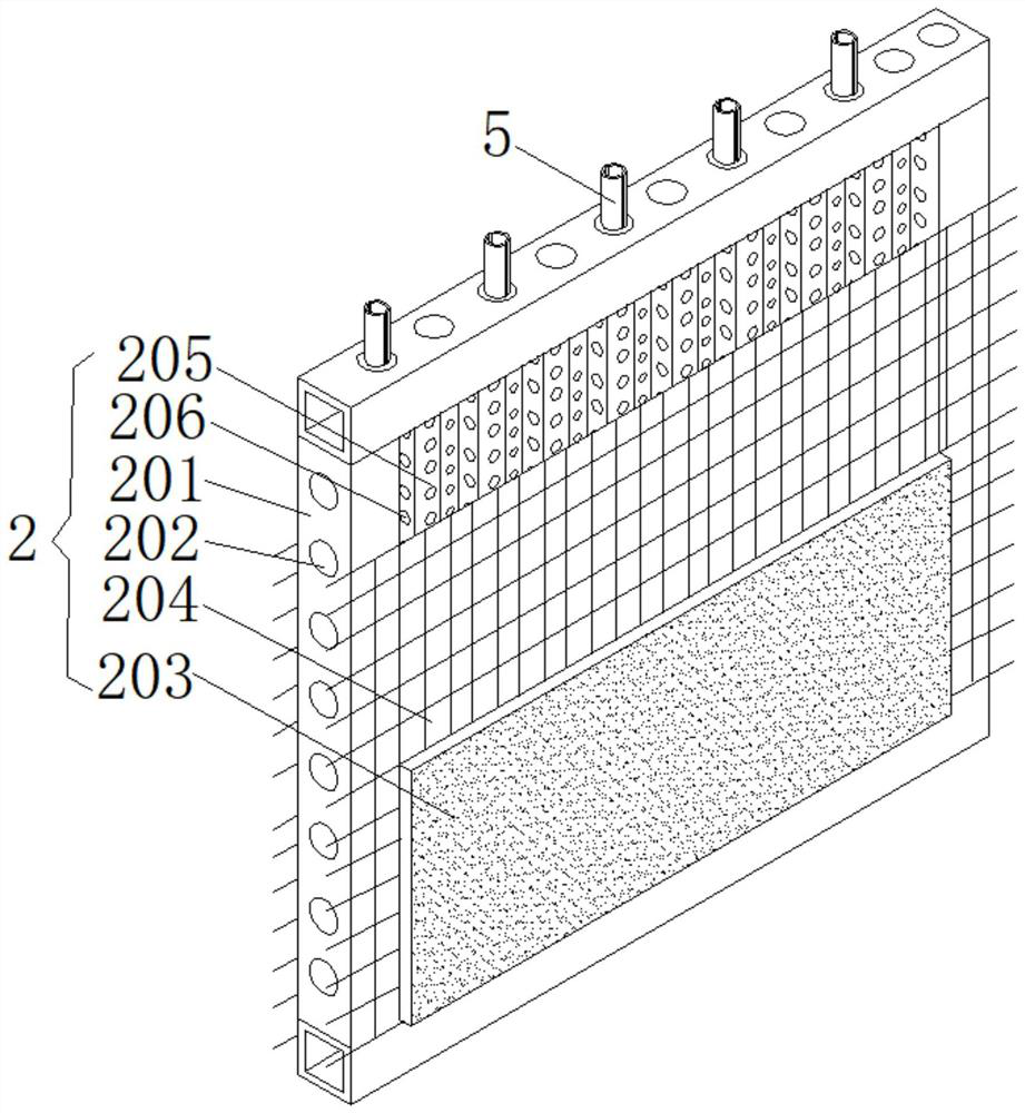 Fabricated prefabricated wallboard, floor slab and fabricated prefabricated wallboard and floor slab connecting structure