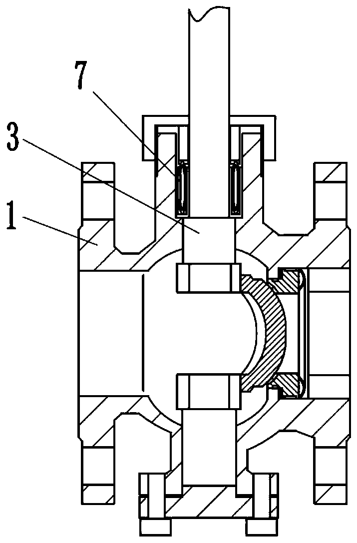 A valve stem sealing device