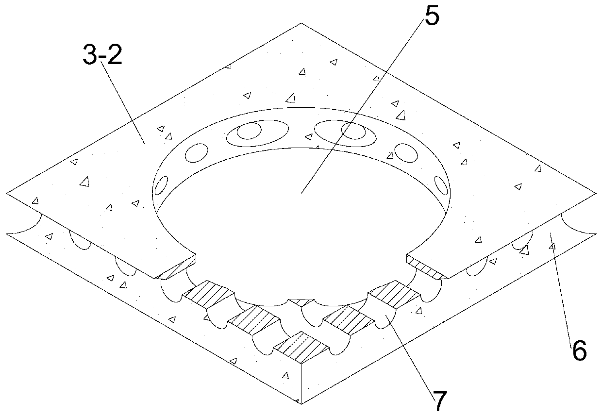 Well cover assembly for pipe-containing ground pavement of sponge city