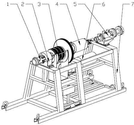 Superconducting low-temperature rotary experiment table