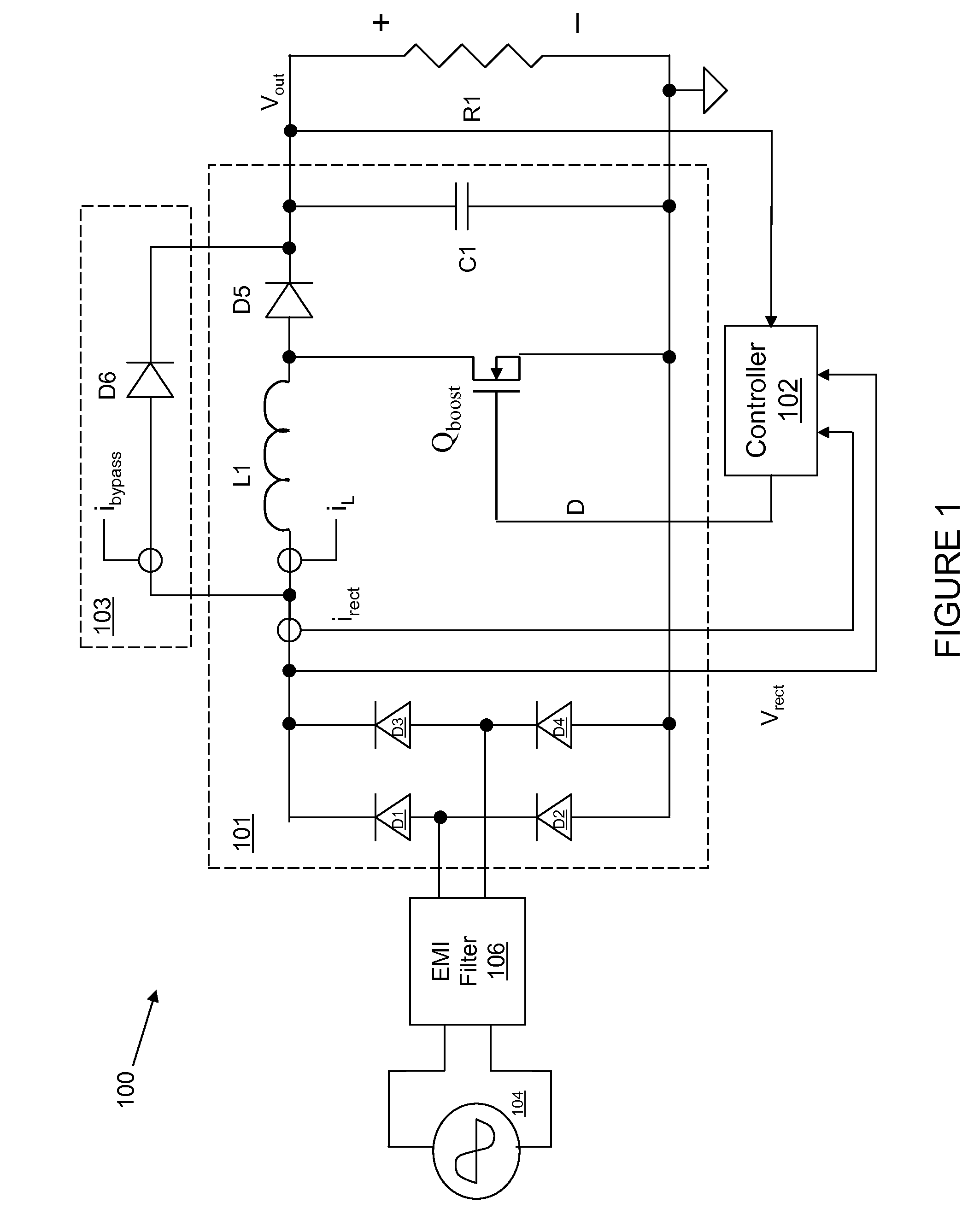 System and method for estimating input power for a power processing circuit