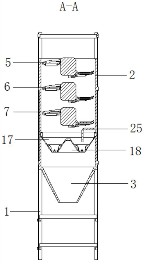 Bag opening device applied to agglomerated cement