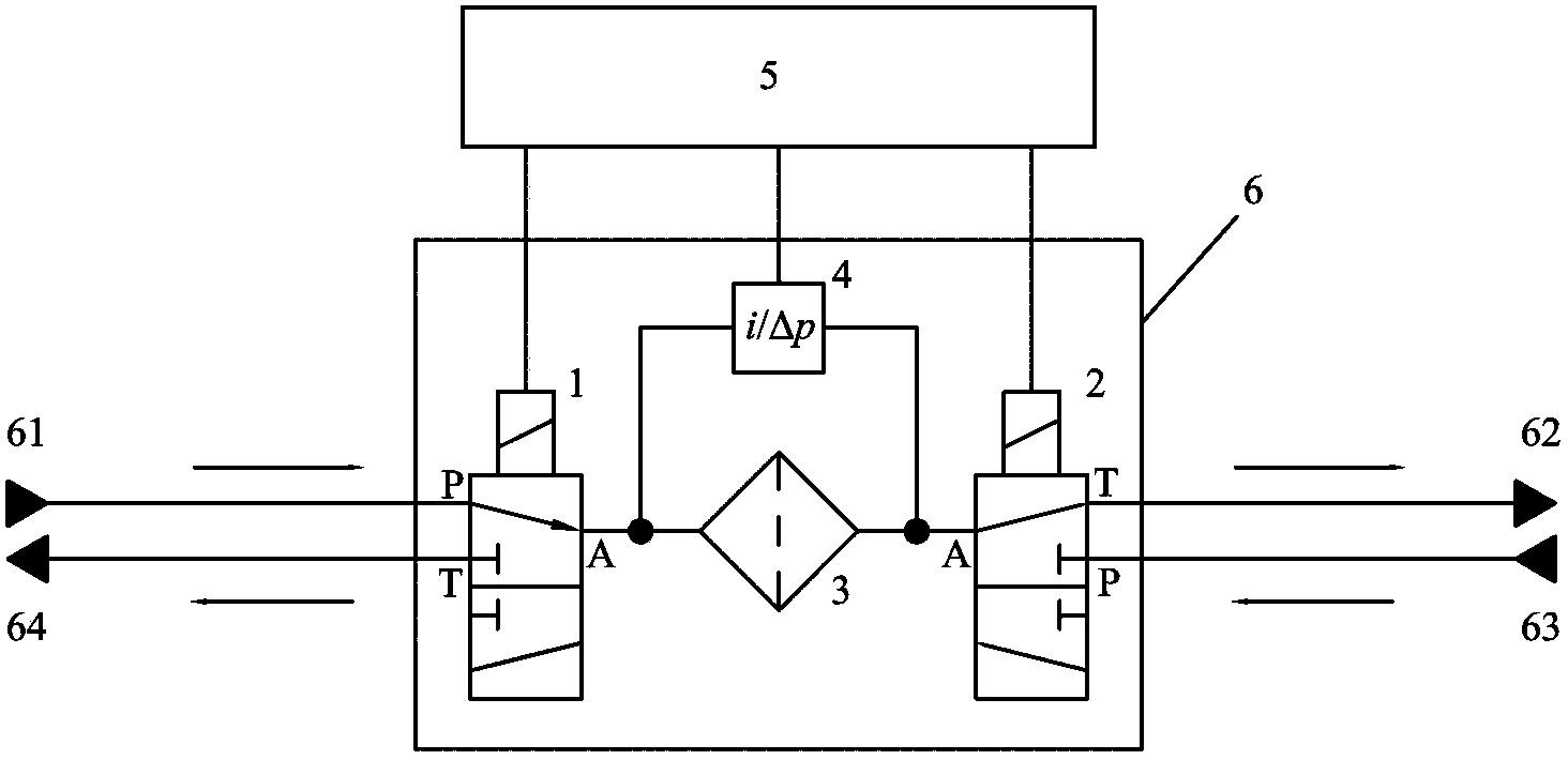 An open seawater hydraulic pollution control system for deep sea operation equipment