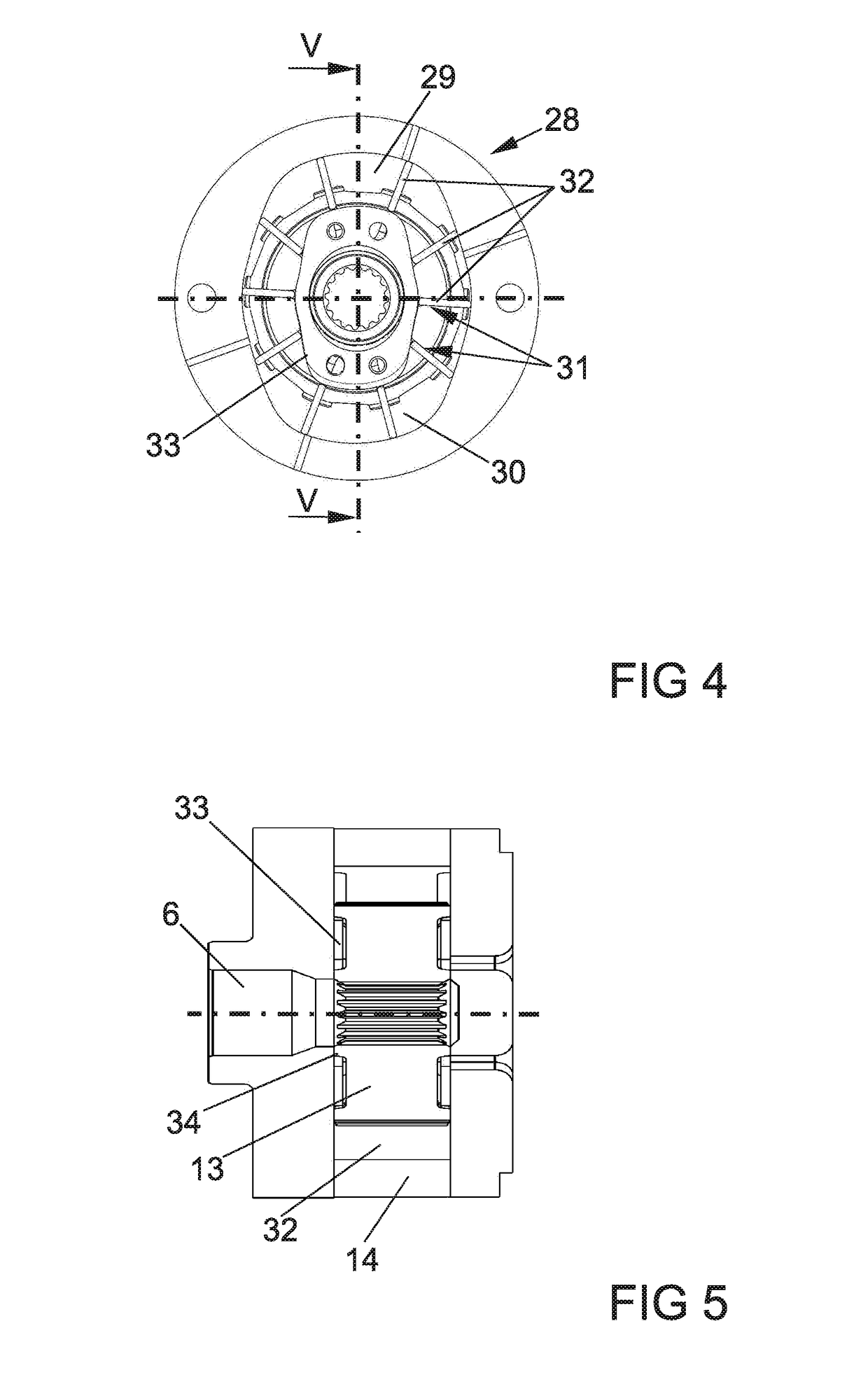 Delivery device for a motor vehicle