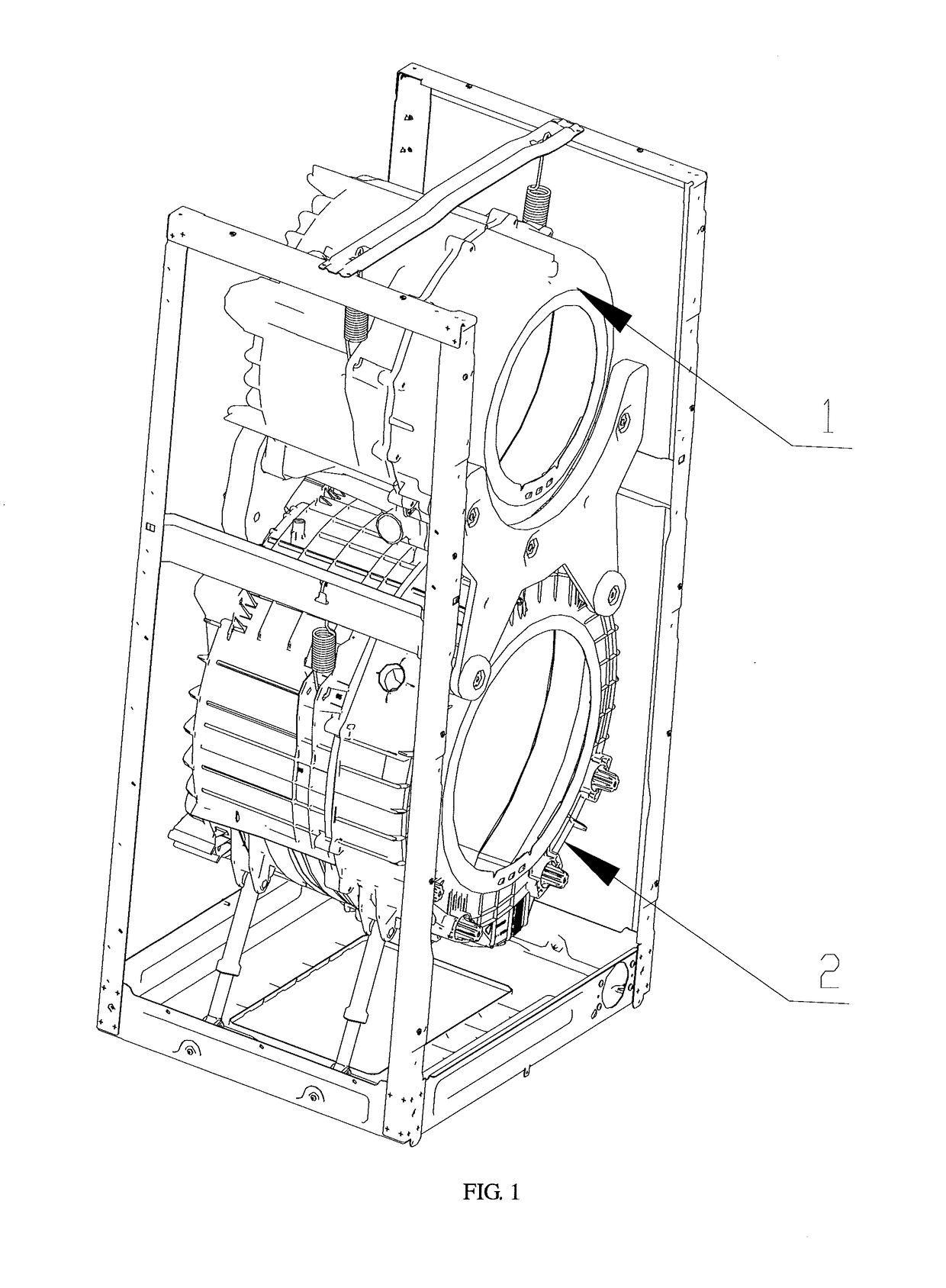 A heating control method of a multi-drum washing machine